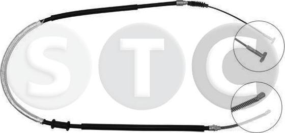 STC T481303 - Жило, ръчна спирачка vvparts.bg