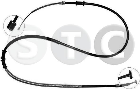 STC T481326 - Жило, ръчна спирачка vvparts.bg