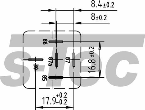 S-TEC WES13201140 - Реле, работен ток vvparts.bg