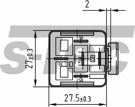 S-TEC WES13201140 - Реле, работен ток vvparts.bg