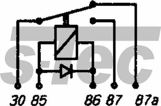 S-TEC WES20401103A - Реле, работен ток vvparts.bg