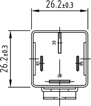 S-TEC WES22200117A - Реле, работен ток vvparts.bg