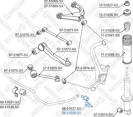 Stellox 56-51028-SX - Биалета vvparts.bg