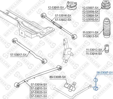 Stellox 56-53007-SX - Биалета vvparts.bg