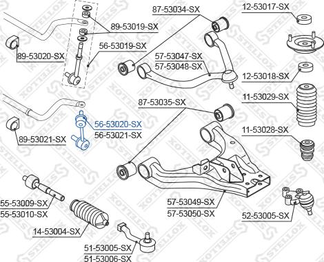 Stellox 56-53020-SX - Биалета vvparts.bg