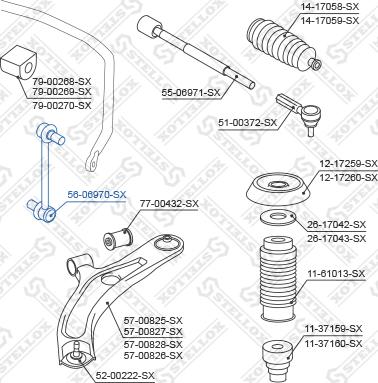 Stellox 56-06970-SX - Биалета vvparts.bg