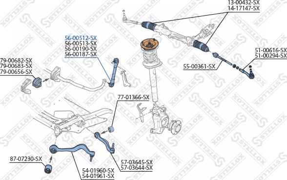 Stellox 56-00512-SX - Биалета vvparts.bg