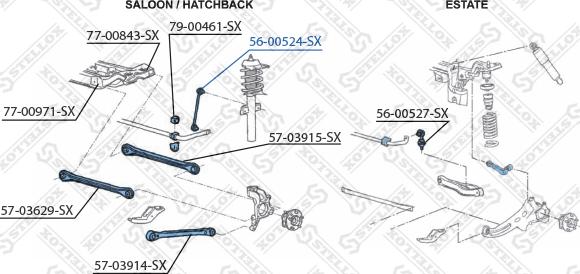 Stellox 56-00524-SX - Биалета vvparts.bg