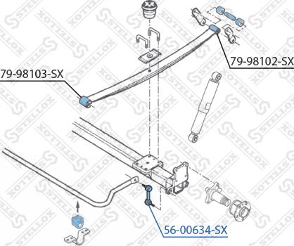 Stellox 56-00634-SX - Биалета vvparts.bg