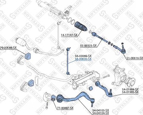 Stellox 56-00630-SX - Биалета vvparts.bg