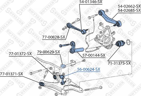 Stellox 56-00624-SX - Биалета vvparts.bg