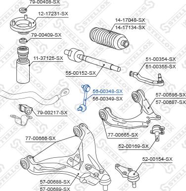 Stellox 56-00348-SX - Биалета vvparts.bg