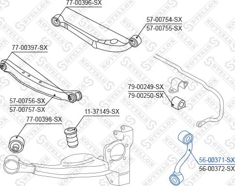 Stellox 56-00371-SX - Биалета vvparts.bg