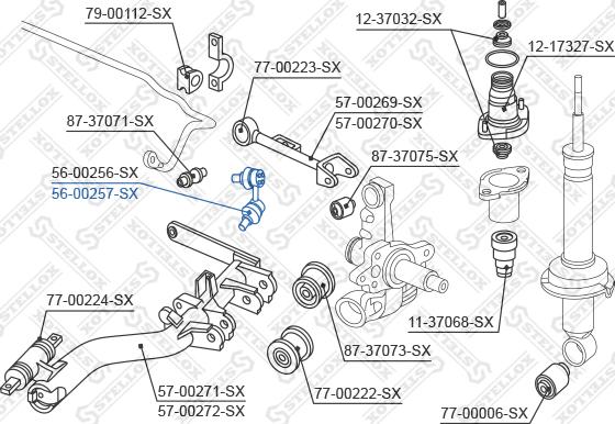 Stellox 56-00257-SX - Биалета vvparts.bg