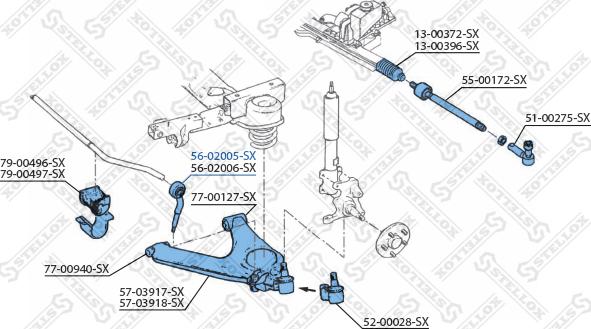 Stellox 56-02005-SX - Биалета vvparts.bg