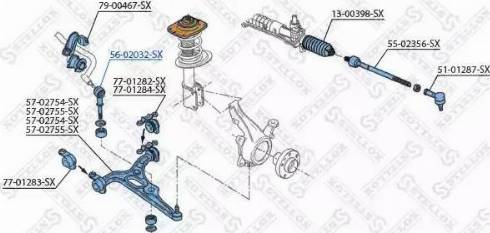 Stellox 56-02032-SX - Биалета vvparts.bg