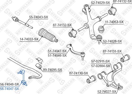 Stellox 56-74047-SX - Биалета vvparts.bg