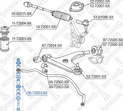 Stellox 56-72003-SX - Биалета vvparts.bg