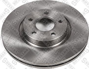 Stellox 6020-4849V-SX - Спирачен диск vvparts.bg