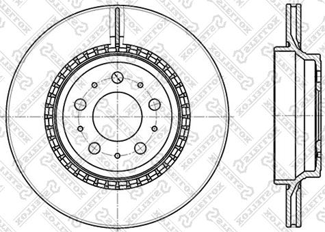 Roulunds Braking WD00907 - Спирачен диск vvparts.bg