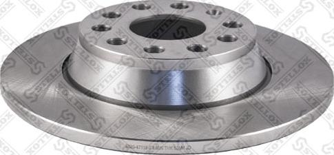 Stellox 6020-47116-SX - Спирачен диск vvparts.bg