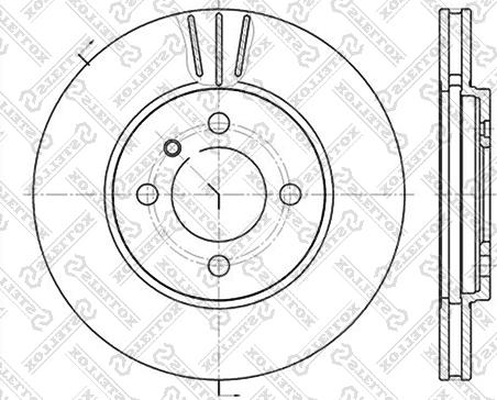 Alanko 10304930 - Спирачен диск vvparts.bg