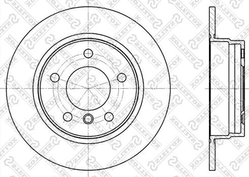 Zimmermann 150 1270 00 - Спирачен диск vvparts.bg