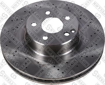 Stellox 6020-1142V-SX - Спирачен диск vvparts.bg