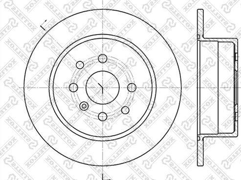 Metelli 800-606 - Спирачен диск vvparts.bg