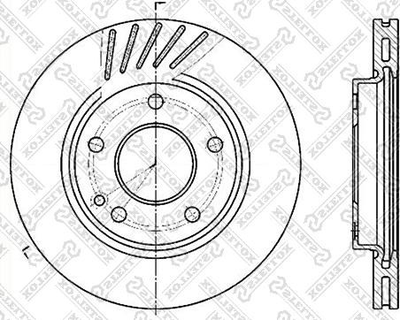 TRW DF4035 - Спирачен диск vvparts.bg