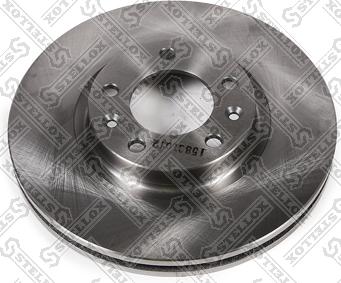 Stellox 6020-3727V-SX - Спирачен диск vvparts.bg