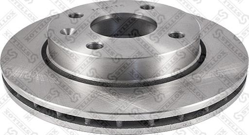 Stellox 6020-2528V-SX - Спирачен диск vvparts.bg