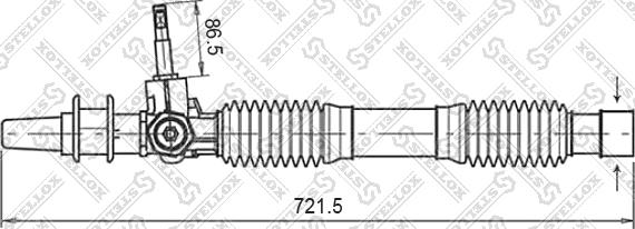 Stellox 00-35019-SX - Кормилна кутия vvparts.bg