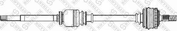 Stellox 158 1765-SX - Полуоска vvparts.bg