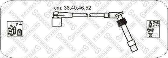 Stellox 10-38460-SX - Комплект запалителеи кабели vvparts.bg