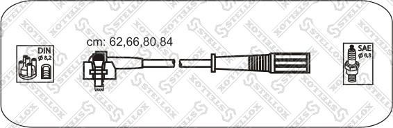 Stellox 10-38115-SX - Комплект запалителеи кабели vvparts.bg