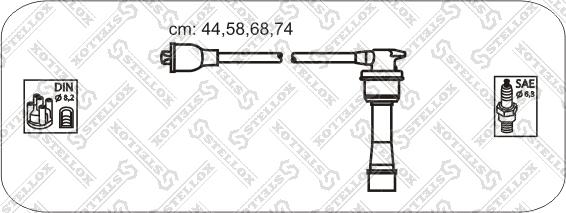 Stellox 10-38399-SX - Комплект запалителеи кабели vvparts.bg