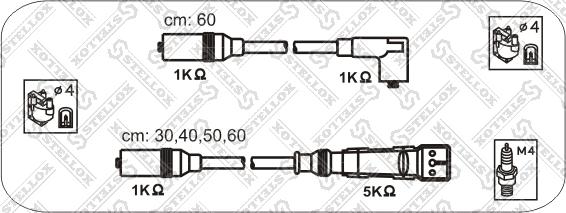 Stellox 10-38337-SX - Комплект запалителеи кабели vvparts.bg