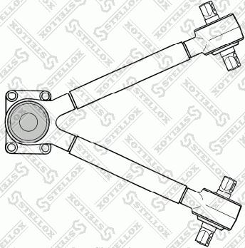 Stellox 84-11722-SX - Носач, окачване на колелата vvparts.bg