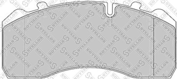 Stellox 85-01418-SX - Комплект спирачно феродо, дискови спирачки vvparts.bg