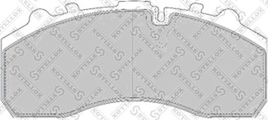 Stellox 85-01413-SX - Комплект спирачно феродо, дискови спирачки vvparts.bg