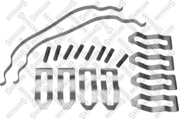 Stellox 85-01417-SX - Комплект спирачно феродо, дискови спирачки vvparts.bg