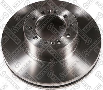 Stellox 85-01300-SX - Спирачен диск vvparts.bg