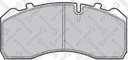 Stellox 85-11418-SX - Комплект спирачно феродо, дискови спирачки vvparts.bg