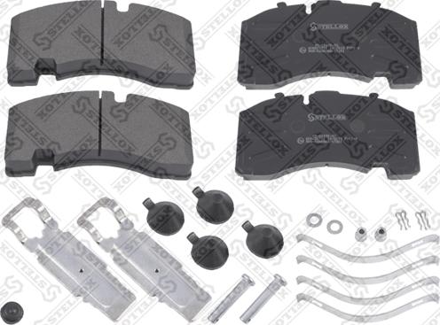 Stellox 85-11430-SX - Комплект спирачно феродо, дискови спирачки vvparts.bg