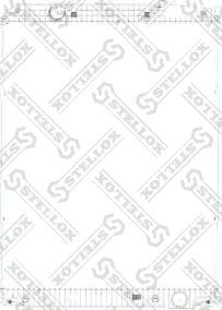 Stellox 81-03328-SX - Радиатор, охлаждане на двигателя vvparts.bg