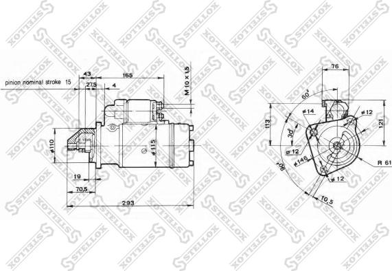 Stellox 88-02041-SX - Стартер vvparts.bg