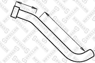 Stellox 82-03553-SX - Изпускателна тръба vvparts.bg