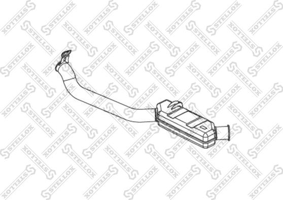 Stellox 82-03793-SX - Изпускателна тръба vvparts.bg