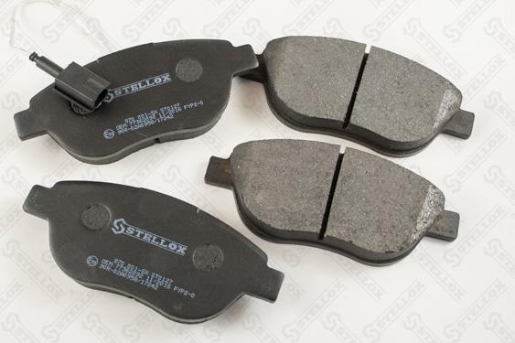 Stellox 870 001-SX - Комплект спирачно феродо, дискови спирачки vvparts.bg